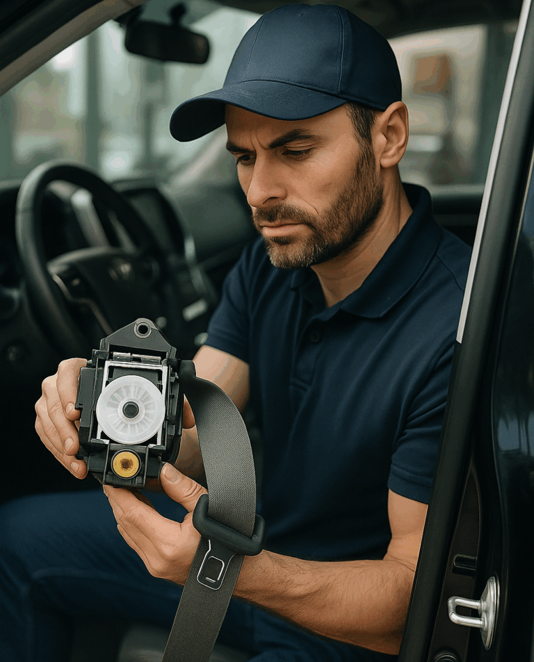 Dual Stage Seat Belt Repair